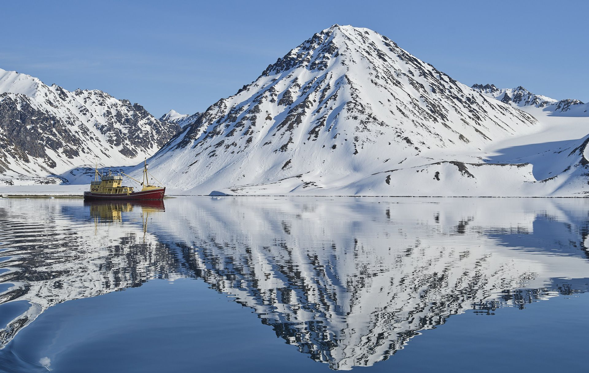 Isbjornen II au Spitzberg