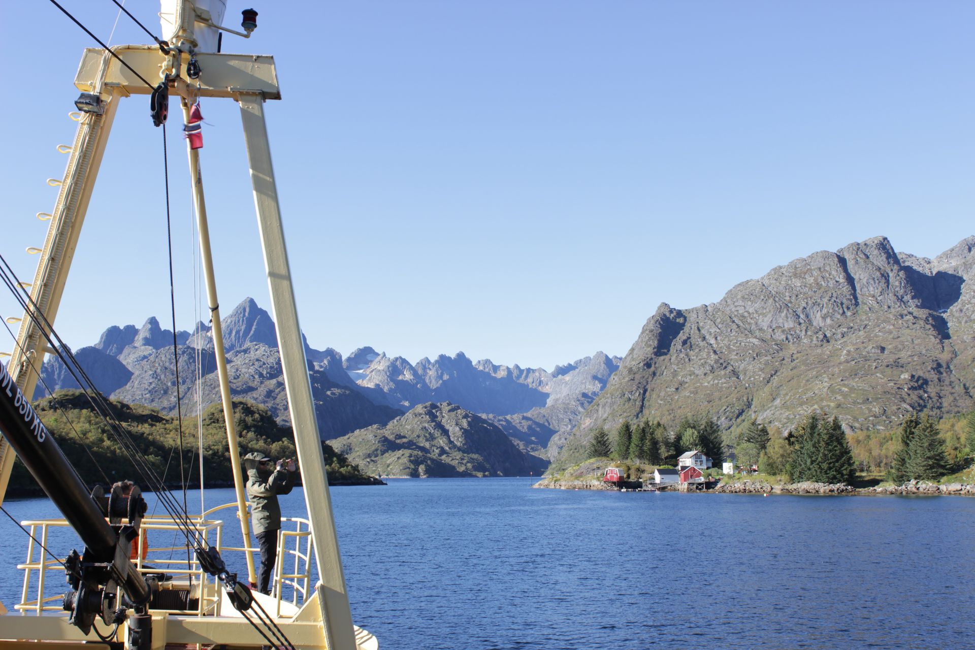 Navigation Fjords Lofoten